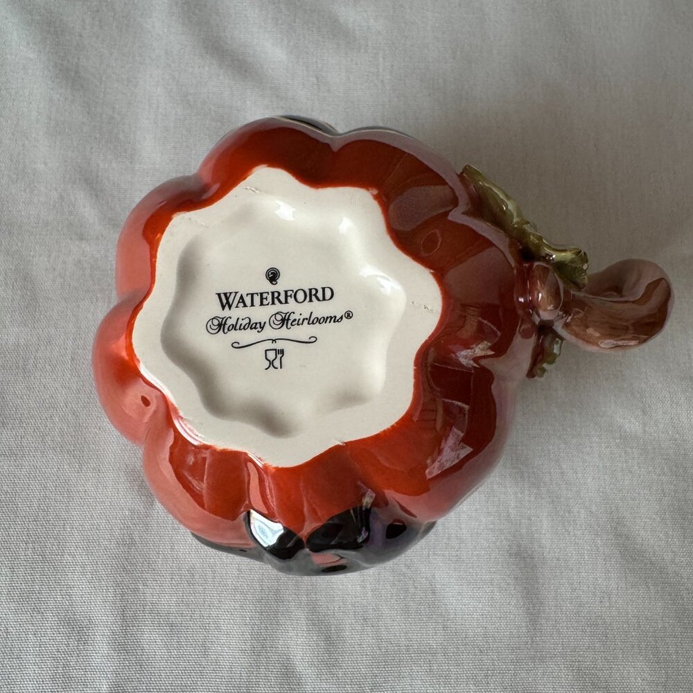 NWOT Waterford Halloween Collection - Set of 2 Ceramic Jack-o-Lantern Mugs - Picture 11 of 14